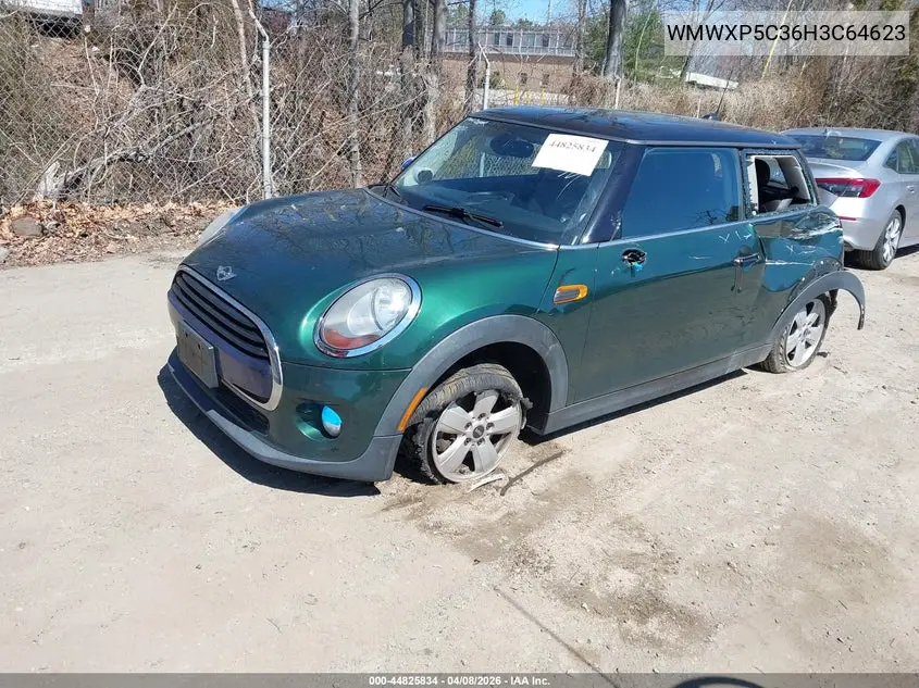 2017 Mini Hardtop Cooper VIN: WMWXP5C36H3C64623 Lot: 44825834