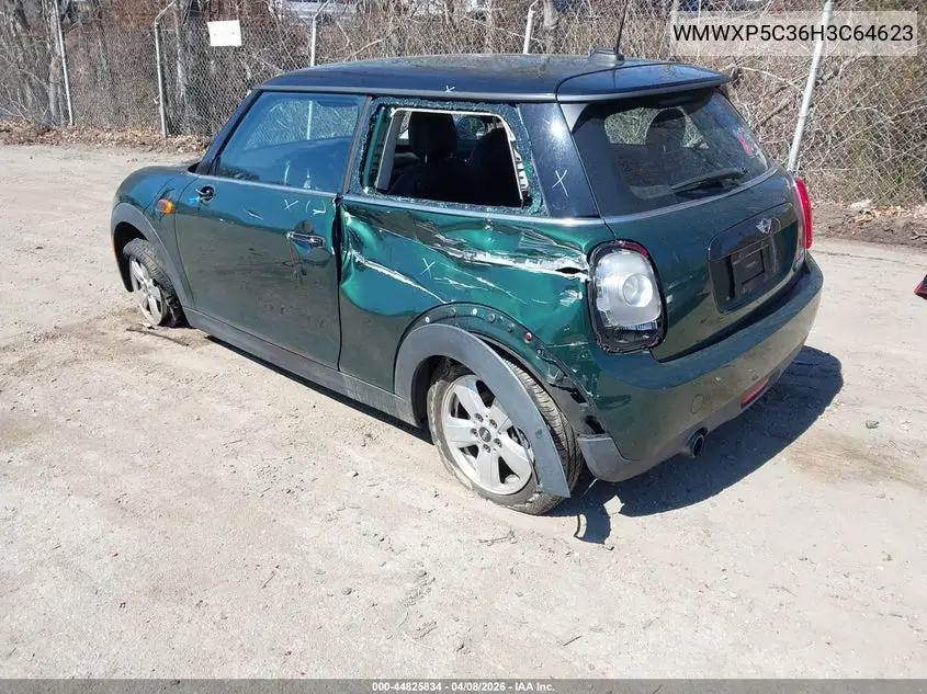 2017 Mini Hardtop Cooper VIN: WMWXP5C36H3C64623 Lot: 44825834
