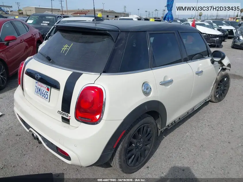 2017 Mini Hardtop Cooper S VIN: WMWXU3C37H2D33435 Lot: 44877665