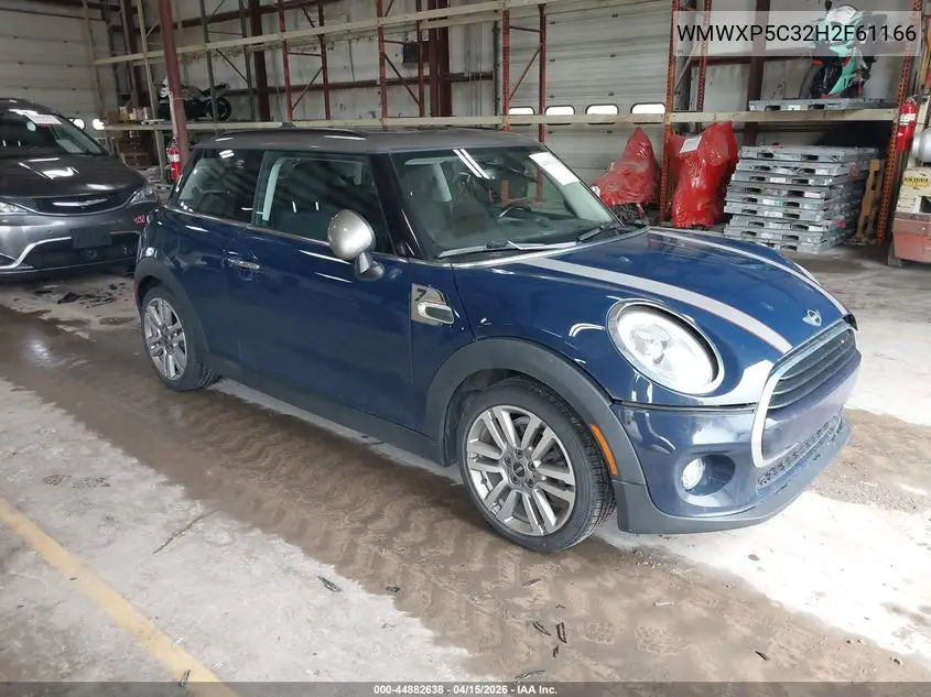 2017 Mini Hardtop Cooper VIN: WMWXP5C32H2F61166 Lot: 44882638