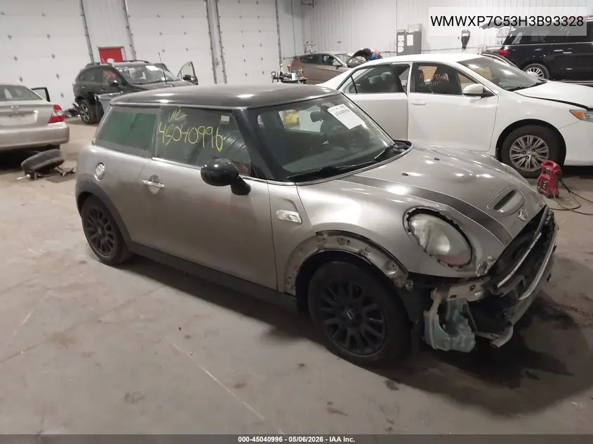 2017 Mini Hardtop Cooper S VIN: WMWXP7C53H3B93328 Lot: 45040996