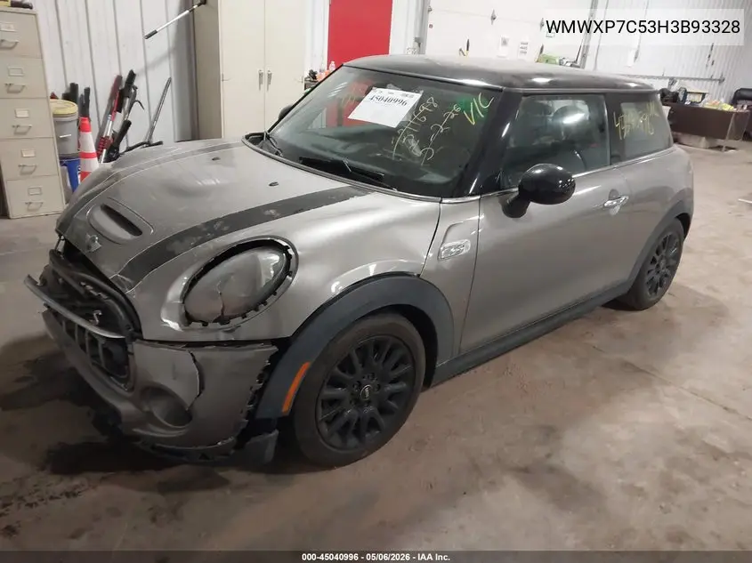 2017 Mini Hardtop Cooper S VIN: WMWXP7C53H3B93328 Lot: 45040996