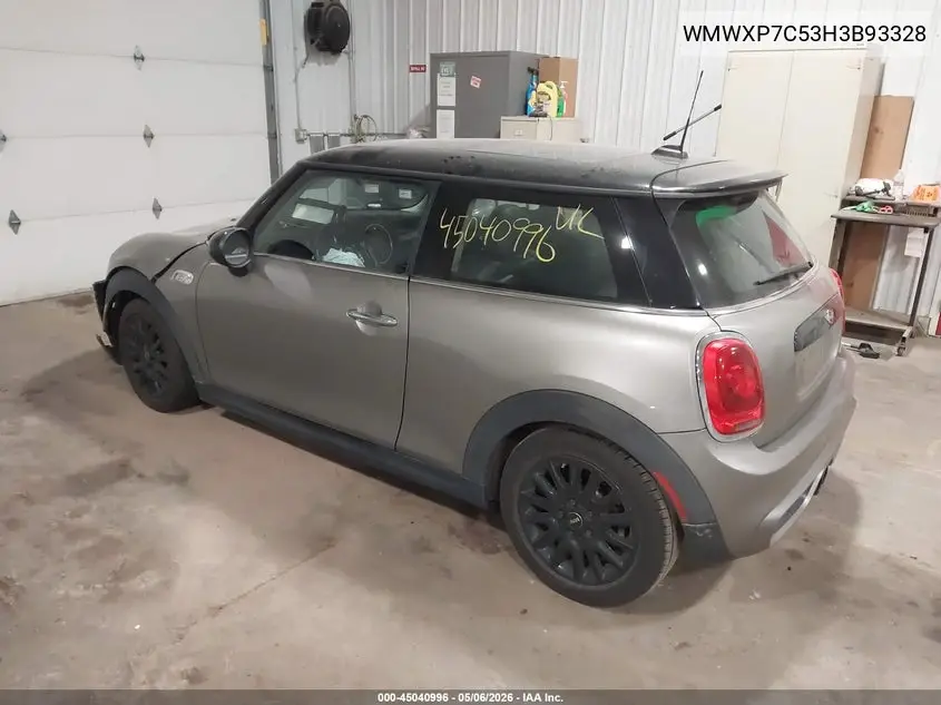 2017 Mini Hardtop Cooper S VIN: WMWXP7C53H3B93328 Lot: 45040996