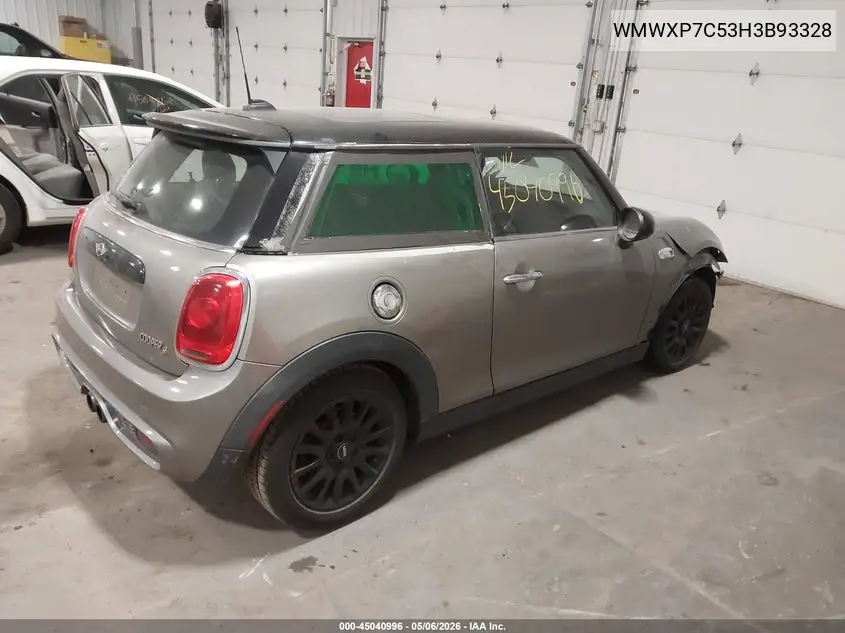 2017 Mini Hardtop Cooper S VIN: WMWXP7C53H3B93328 Lot: 45040996