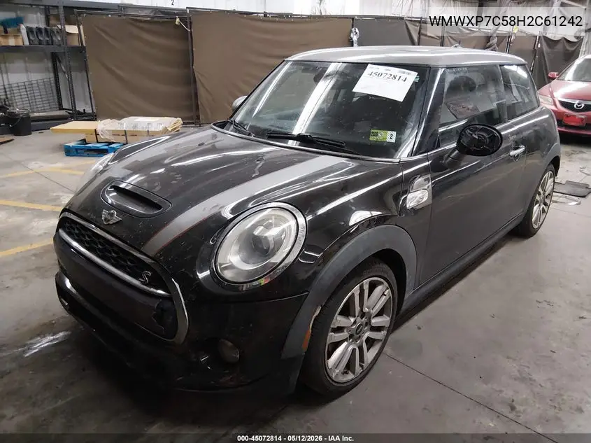 2017 Mini Hardtop Cooper S VIN: WMWXP7C58H2C61242 Lot: 45072814