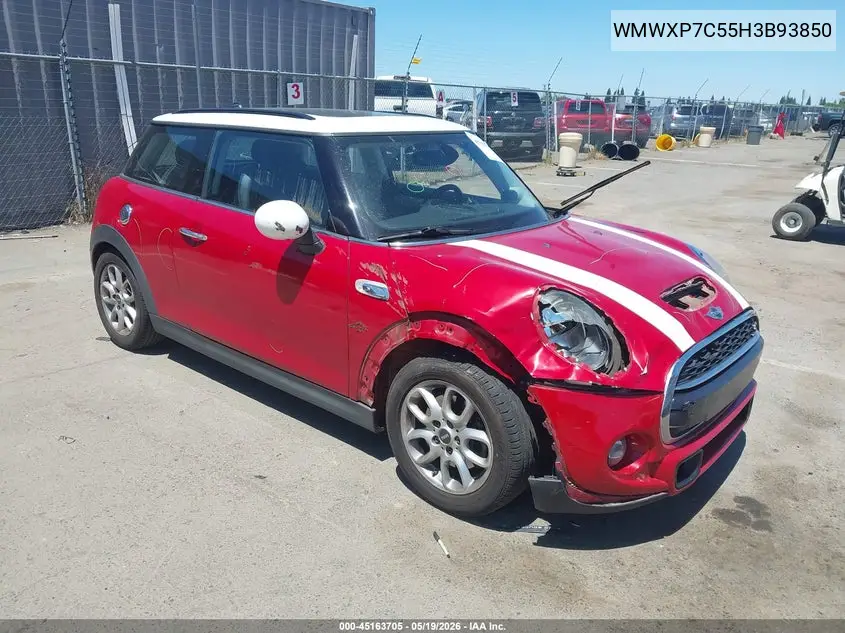 2017 Mini Hardtop Cooper S VIN: WMWXP7C55H3B93850 Lot: 45163705