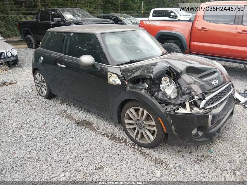 2017 Mini Hardtop Cooper S VIN: WMWXP7C36H2A46750 Lot: 45219349