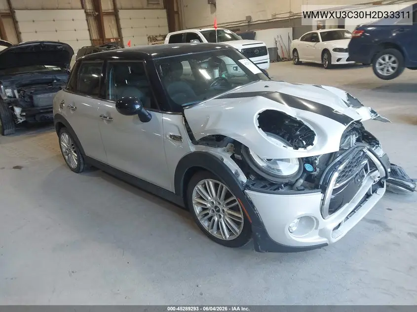 2017 Mini Hardtop Cooper S VIN: WMWXU3C30H2D33311 Lot: 45289293