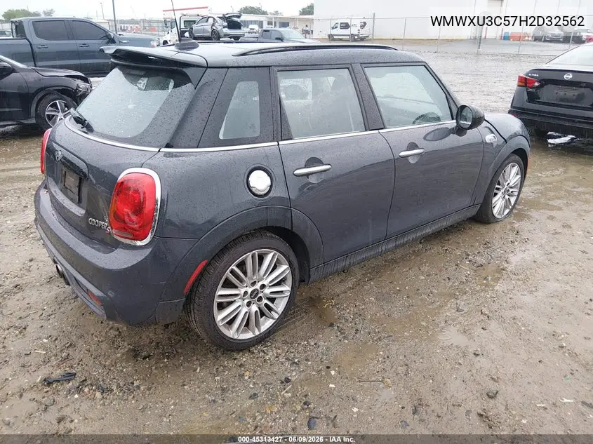 2017 Mini Hardtop Cooper S VIN: WMWXU3C57H2D32562 Lot: 45313427