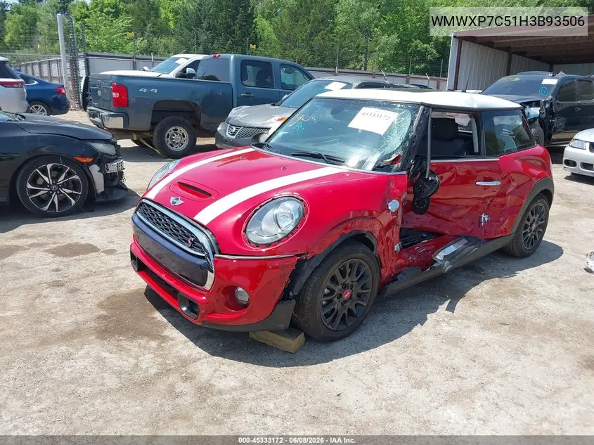 2017 Mini Hardtop Cooper S VIN: WMWXP7C51H3B93506 Lot: 45333172
