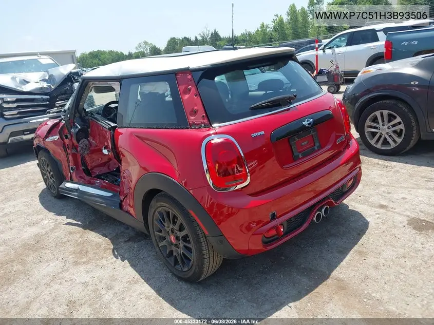 2017 Mini Hardtop Cooper S VIN: WMWXP7C51H3B93506 Lot: 45333172