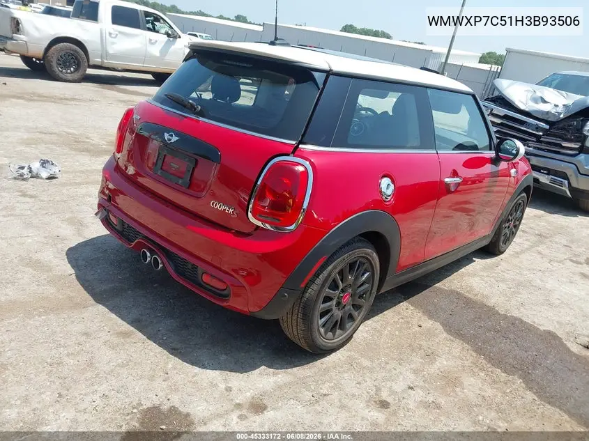2017 Mini Hardtop Cooper S VIN: WMWXP7C51H3B93506 Lot: 45333172