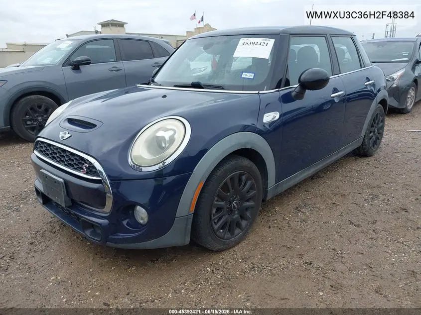 2017 Mini Hardtop Cooper S VIN: WMWXU3C36H2F48384 Lot: 45392421