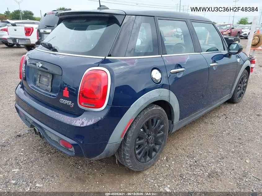 2017 Mini Hardtop Cooper S VIN: WMWXU3C36H2F48384 Lot: 45392421