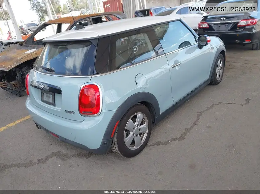 2018 Mini Hardtop Cooper/Oxford Edition VIN: WMWXP5C51J2G63923 Lot: 44976364