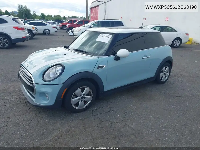 2018 Mini Hardtop Cooper/Oxford Edition VIN: WMWXP5C56J2G63190 Lot: 45157264