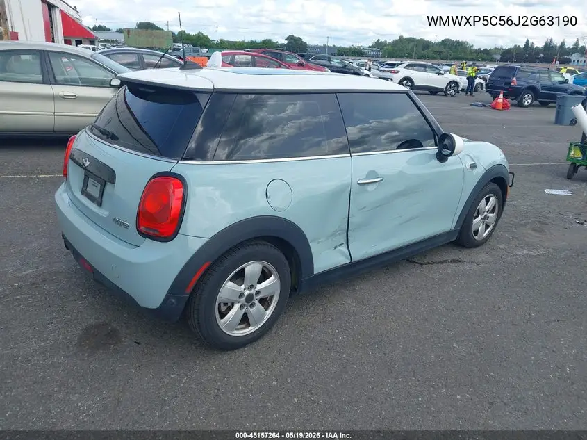 2018 Mini Hardtop Cooper/Oxford Edition VIN: WMWXP5C56J2G63190 Lot: 45157264