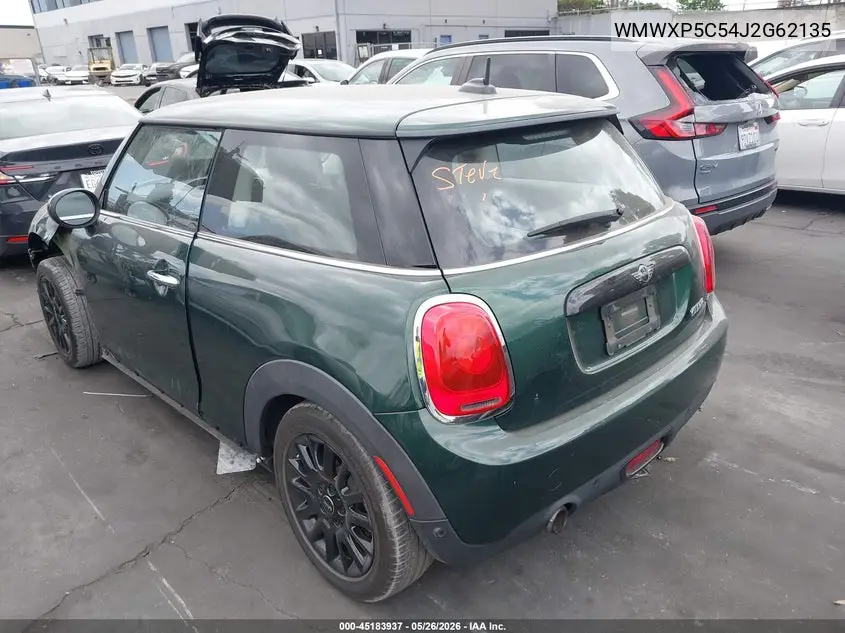 2018 Mini Hardtop Cooper/Oxford Edition VIN: WMWXP5C54J2G62135 Lot: 45183937