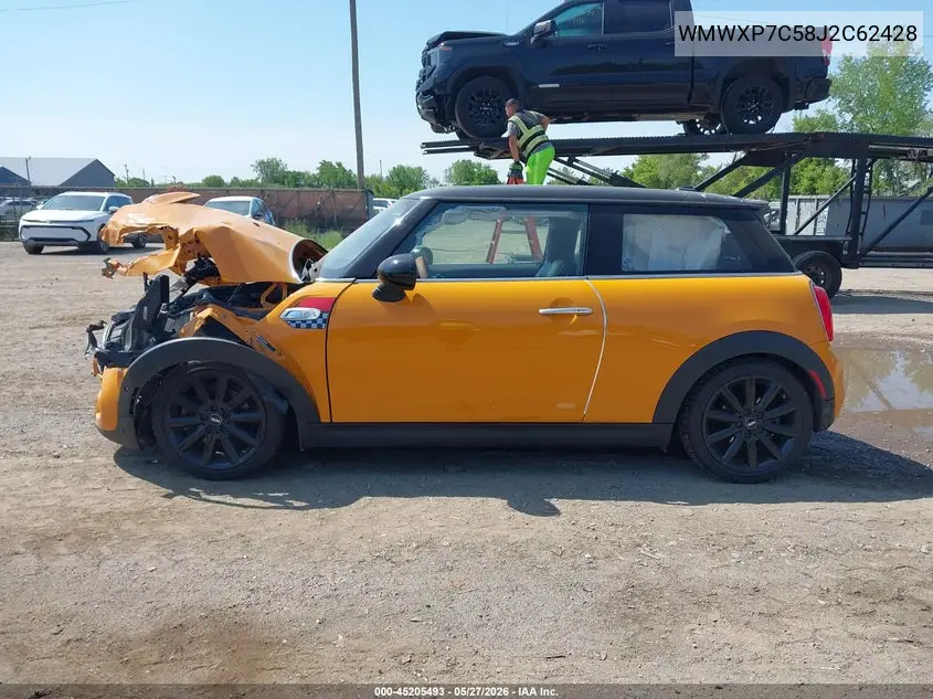 2018 Mini Hardtop Cooper S VIN: WMWXP7C58J2C62428 Lot: 45205493