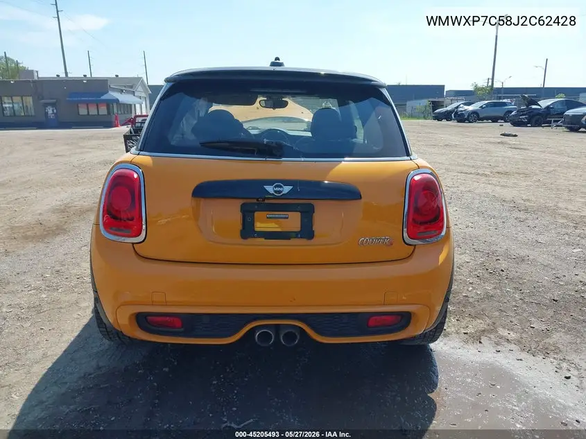 2018 Mini Hardtop Cooper S VIN: WMWXP7C58J2C62428 Lot: 45205493
