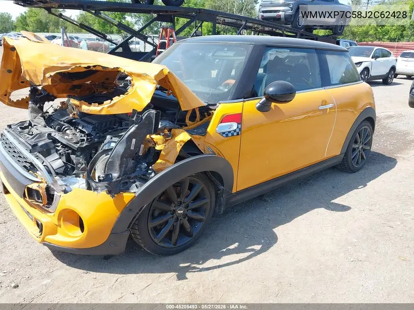 2018 Mini Hardtop Cooper S VIN: WMWXP7C58J2C62428 Lot: 45205493