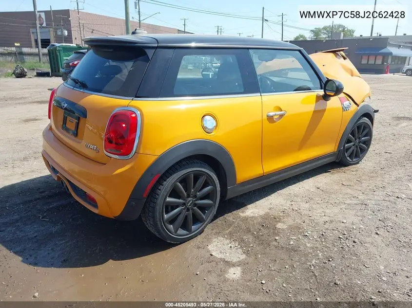 2018 Mini Hardtop Cooper S VIN: WMWXP7C58J2C62428 Lot: 45205493