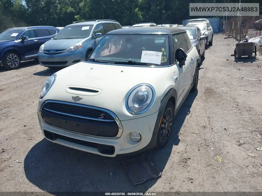2018 Mini Hardtop Cooper S VIN: WMWXP7C53J2A48883 Lot: 45325750