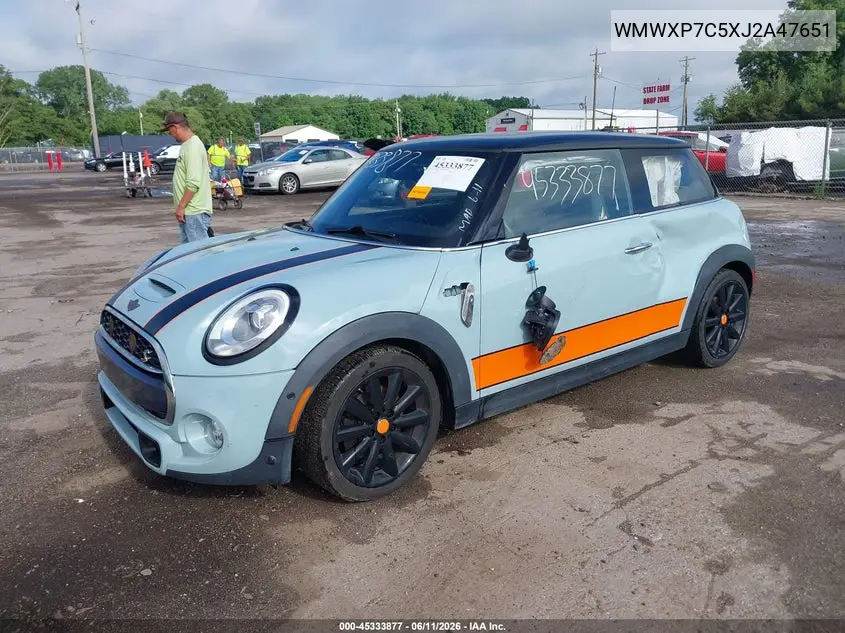 2018 Mini Hardtop Cooper S VIN: WMWXP7C5XJ2A47651 Lot: 45333877
