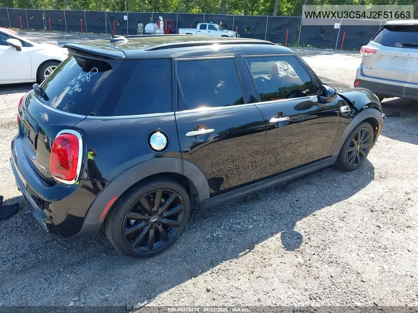 2018 Mini Hardtop Cooper S VIN: WMWXU3C54J2F51663 Lot: 45376432