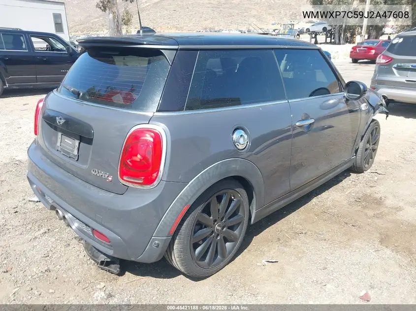 2018 Mini Hardtop Cooper S VIN: WMWXP7C59J2A47608 Lot: 45421188