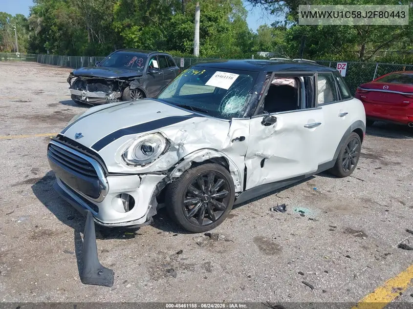 2018 Mini Hardtop Cooper VIN: WMWXU1C58J2F80443 Lot: 45461158