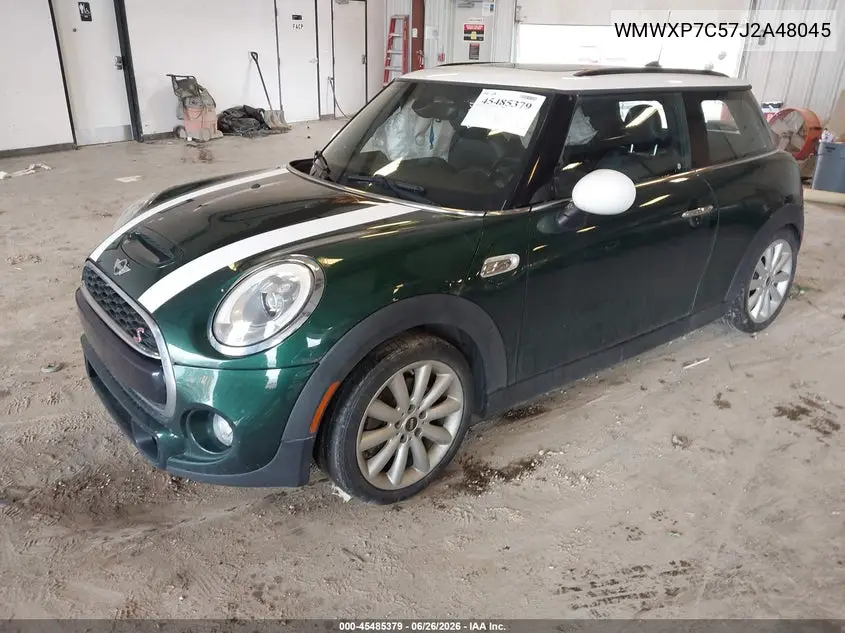 2018 Mini Hardtop Cooper S VIN: WMWXP7C57J2A48045 Lot: 45485379