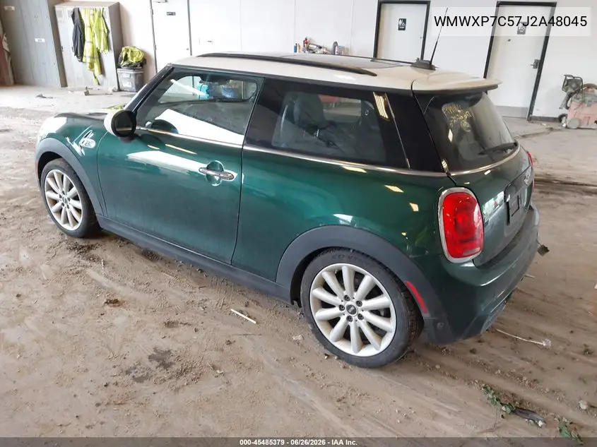 2018 Mini Hardtop Cooper S VIN: WMWXP7C57J2A48045 Lot: 45485379