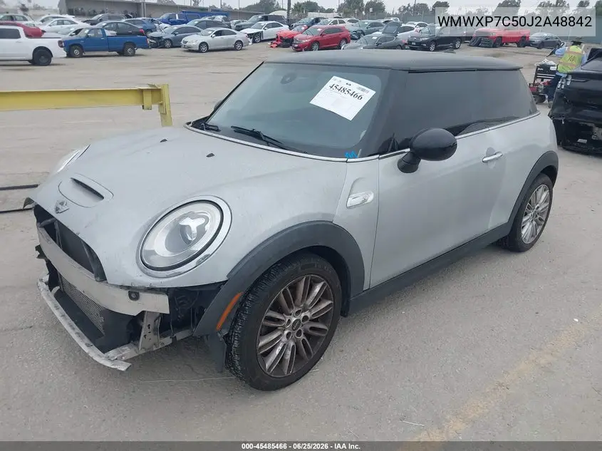 2018 Mini Hardtop Cooper S VIN: WMWXP7C50J2A48842 Lot: 45485466