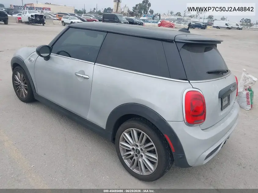 2018 Mini Hardtop Cooper S VIN: WMWXP7C50J2A48842 Lot: 45485466