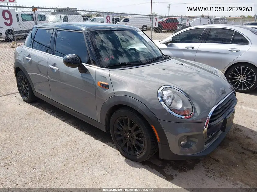 2018 Mini Hardtop Cooper VIN: WMWXU1C51J2F79263 Lot: 45497124