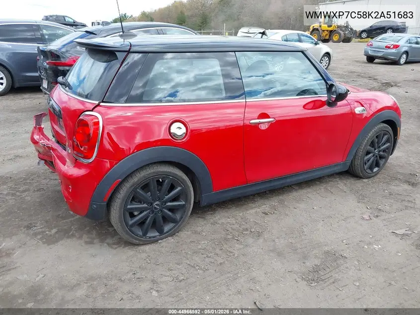 2019 Mini Hardtop Cooper S VIN: WMWXP7C58K2A51683 Lot: 44966592
