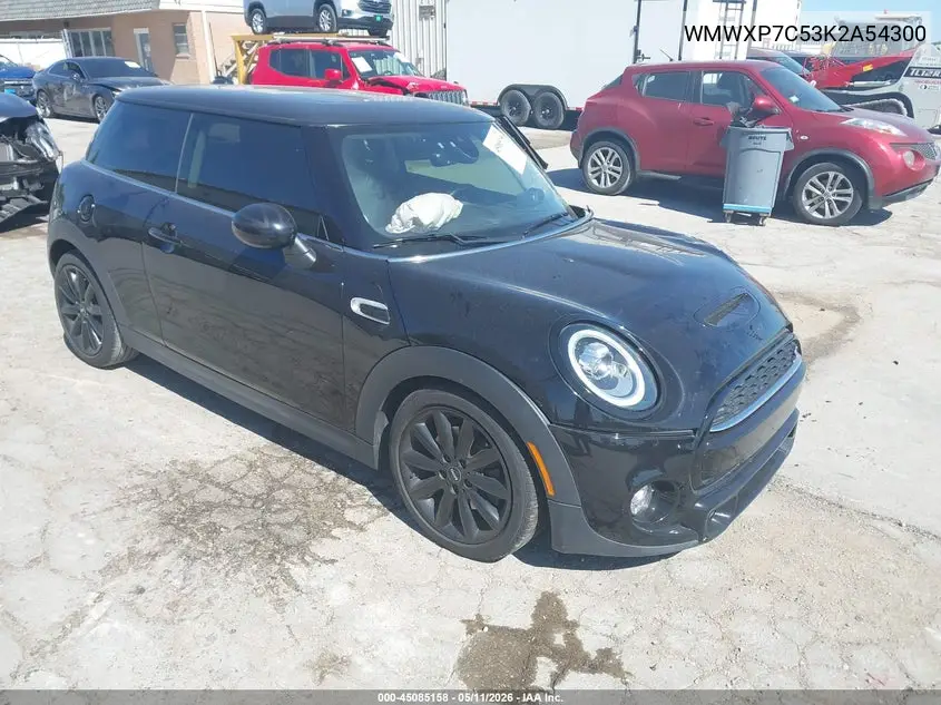 2019 Mini Hardtop Cooper S VIN: WMWXP7C53K2A54300 Lot: 45085158