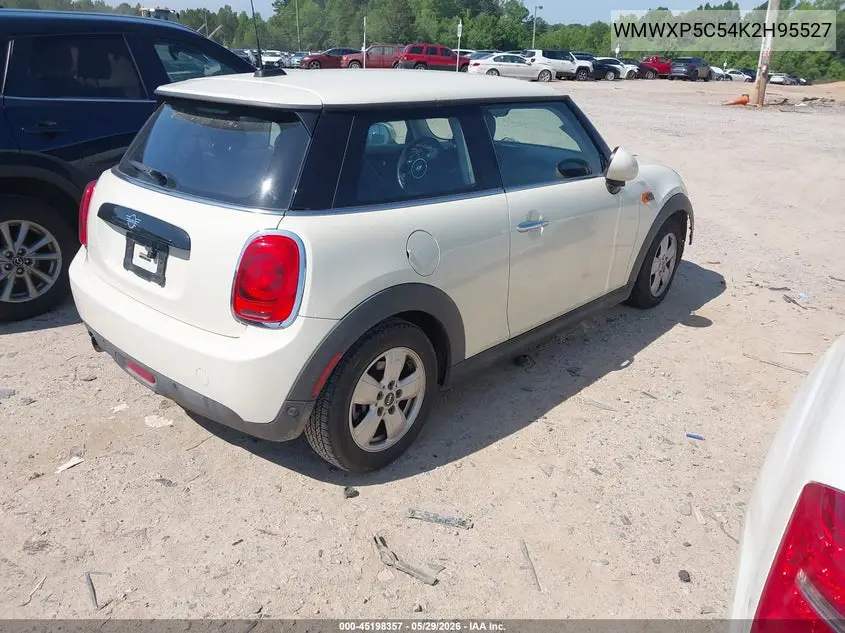 2019 Mini Hardtop Cooper VIN: WMWXP5C54K2H95527 Lot: 45198357