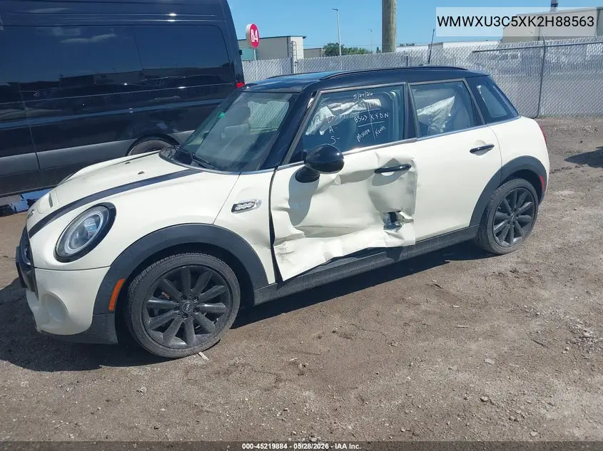 2019 Mini Hardtop Cooper S VIN: WMWXU3C5XK2H88563 Lot: 45219884