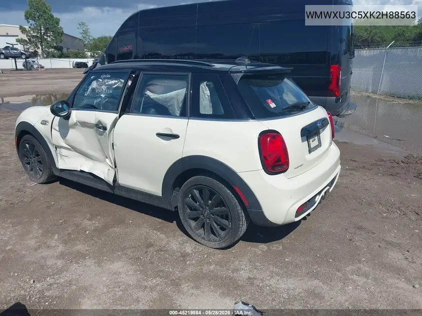 2019 Mini Hardtop Cooper S VIN: WMWXU3C5XK2H88563 Lot: 45219884