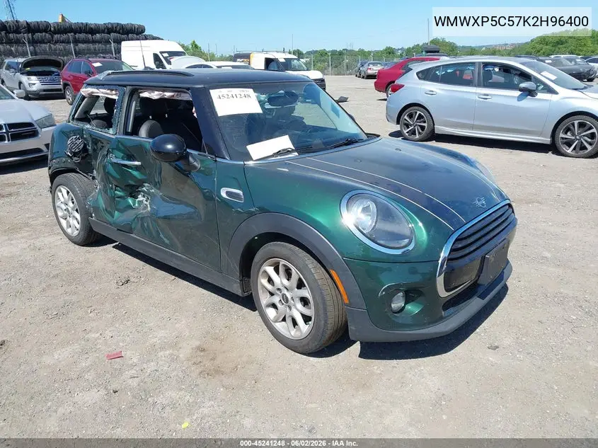 2019 Mini Hardtop Cooper VIN: WMWXP5C57K2H96400 Lot: 45241248
