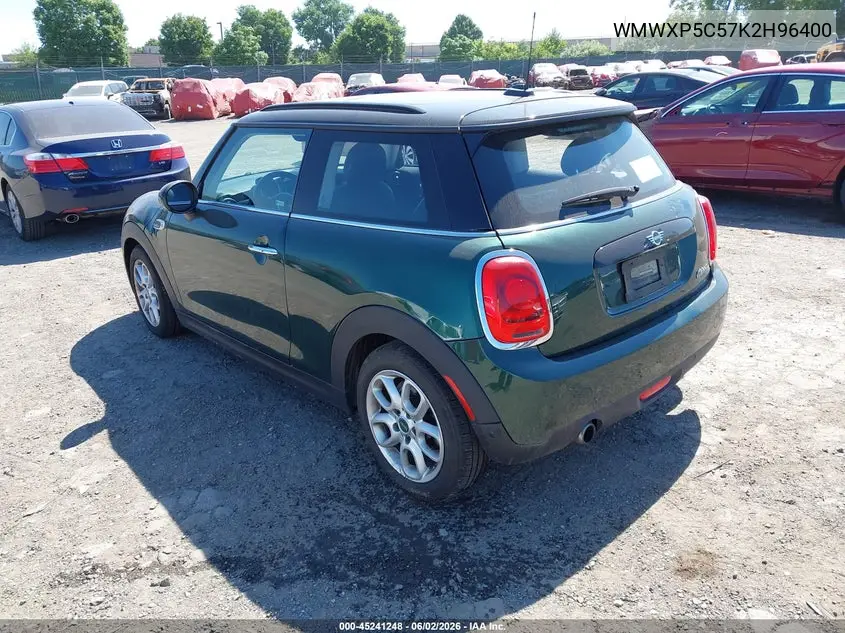 2019 Mini Hardtop Cooper VIN: WMWXP5C57K2H96400 Lot: 45241248
