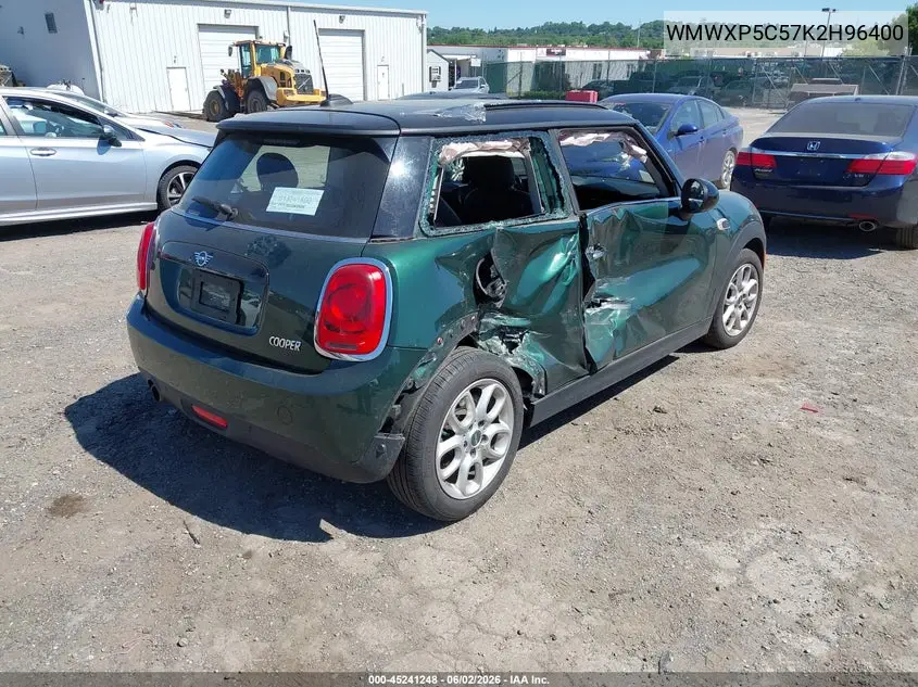 2019 Mini Hardtop Cooper VIN: WMWXP5C57K2H96400 Lot: 45241248