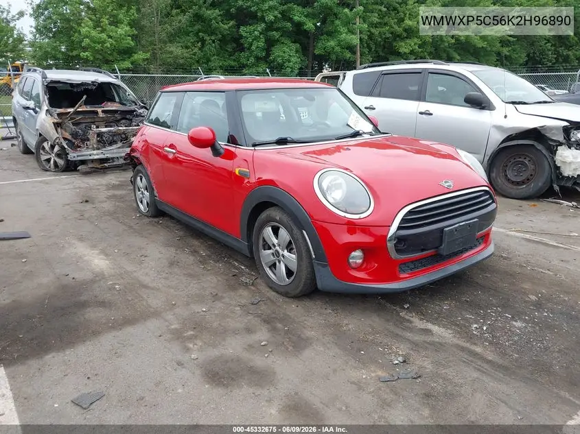 2019 Mini Hardtop Cooper VIN: WMWXP5C56K2H96890 Lot: 45332675