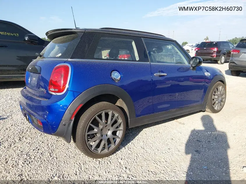 2019 Mini Hardtop Cooper S VIN: WMWXP7C58K2H60730 Lot: 45336719