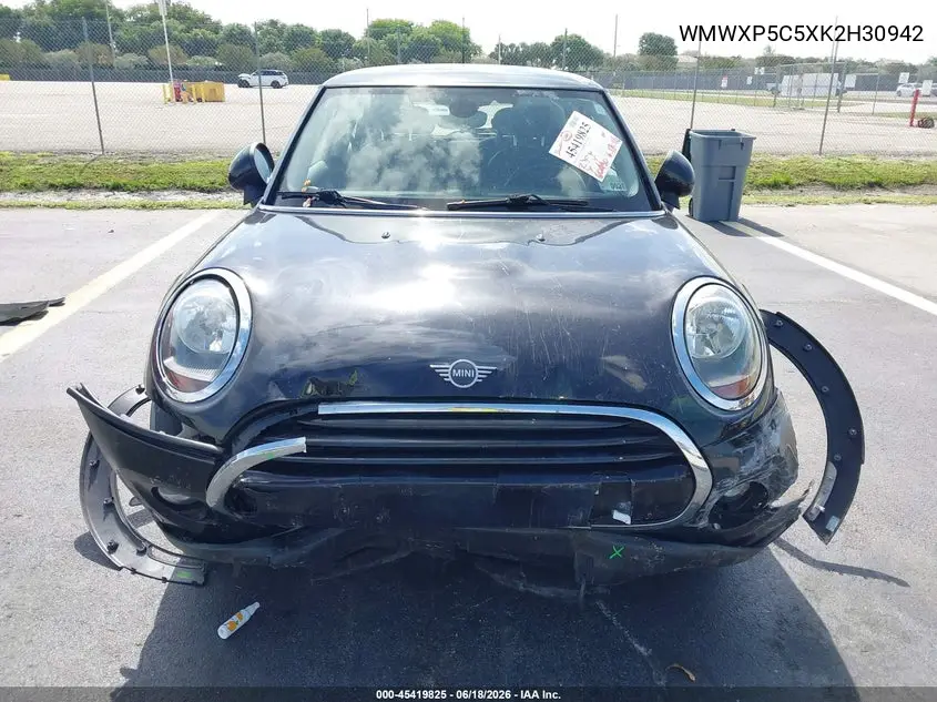 2019 Mini Hardtop Cooper VIN: WMWXP5C5XK2H30942 Lot: 45419825