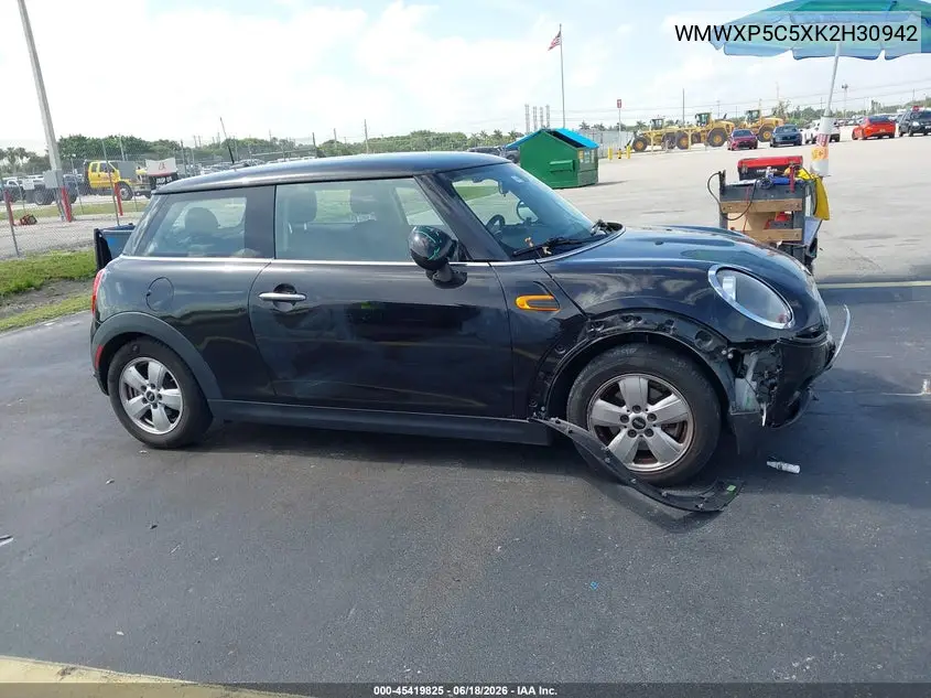 2019 Mini Hardtop Cooper VIN: WMWXP5C5XK2H30942 Lot: 45419825
