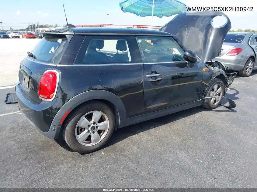 2019 Mini Hardtop Cooper VIN: WMWXP5C5XK2H30942 Lot: 45419825