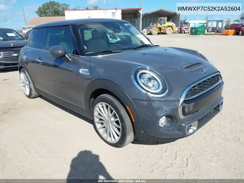 2019 Mini Hardtop Cooper S VIN: WMWXP7C52K2A52604 Lot: 45441048